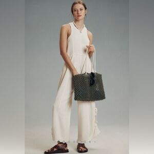 Anthropologie Daily Practice Horizon Wide Leg Jumpsuit